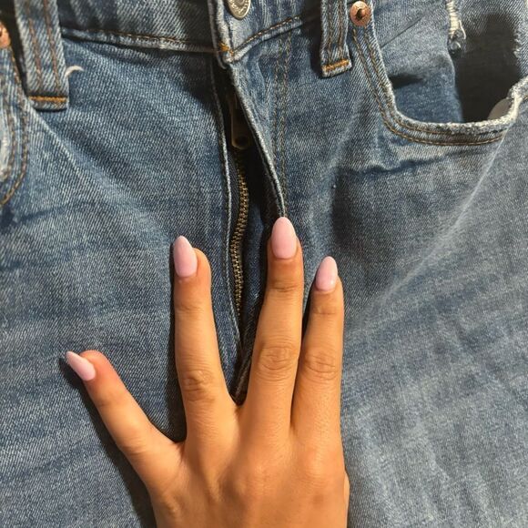 Abercrombie & Fitch Ultra High Rise Ankle Straight Jean Size 0 (25S) - Picture 6 of 8